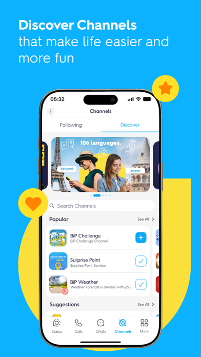 BiP - Messenger, Video Call screenshot 3