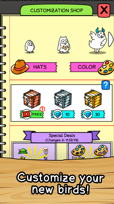 Birds Evolution Merge screenshot 1