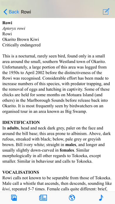 Birds of New Zealand screenshot 3