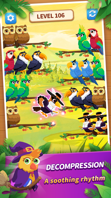 BirdSet - Color Sort Puzzle screenshot 1