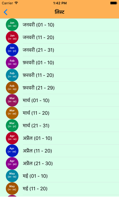 Birth Date Predictions screenshot 1