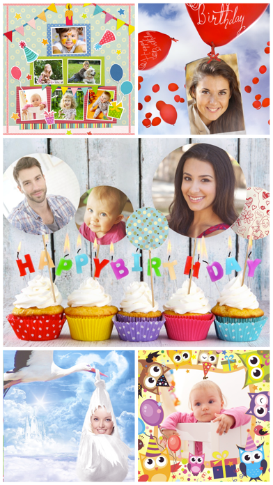 Birthday Cards Free: happy birthday photo frame, gift cards & invitation maker screenshot 5