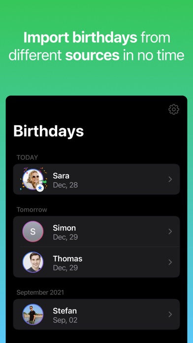 Birthday Countdown • Reminder screenshot 4