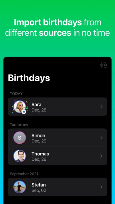 Birthday Countdown • Reminder screenshot 2