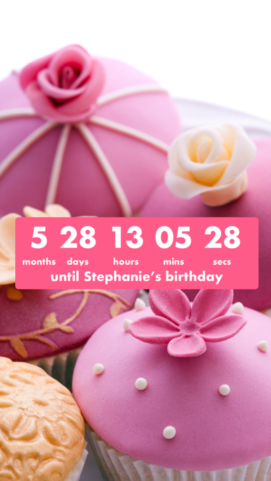 Birthday Countdown ‎ screenshot 3