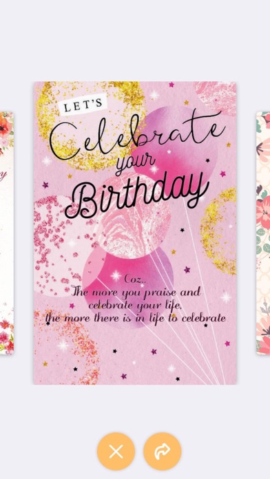 Birthday Photo Frame - Editor screenshot 1