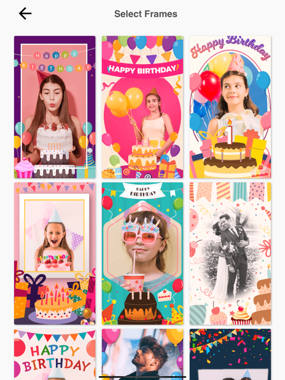 Birthday Photo Frame With Cake screenshot 8