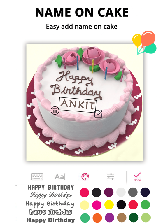 Birthday Photo Frame With Cake screenshot 9