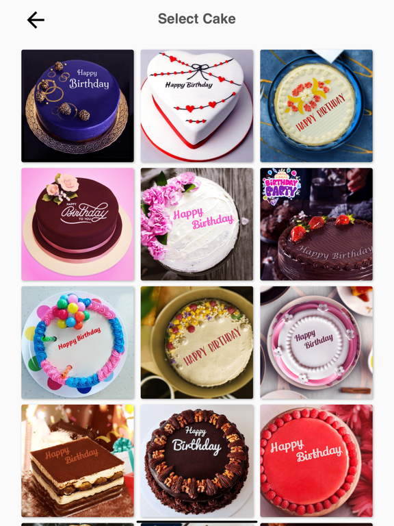 Birthday Photo Frame With Cake screenshot 6