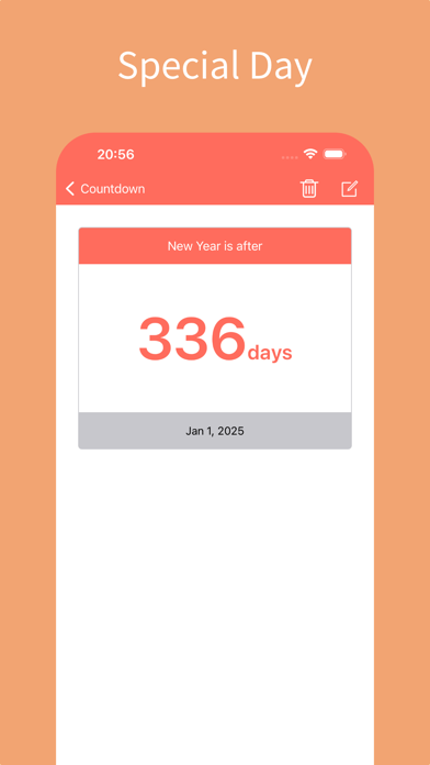 Birthday Reminder Countdown screenshot 2