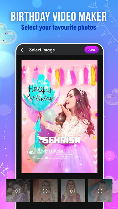 Birthday Video screenshot 4