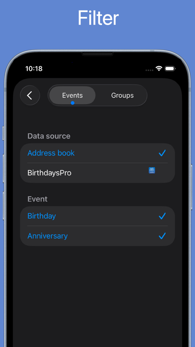 BirthdaysPro screenshot 3
