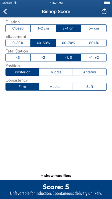 Bishop Score Calculator screenshot 4