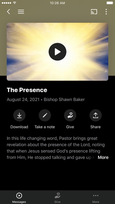 Bishop Shawn Baker screenshot 2