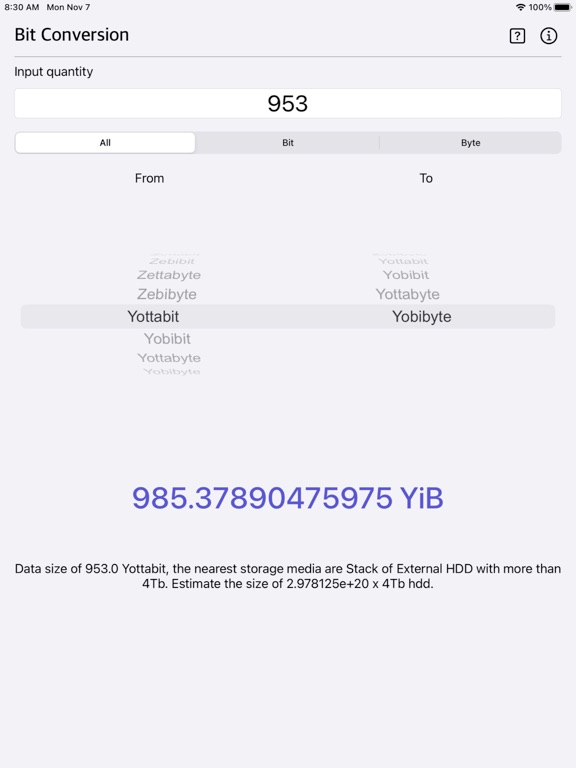Bit Converter Plus screenshot 2