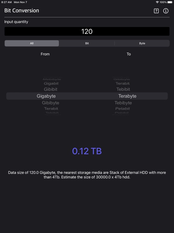 Bit Converter Plus screenshot 8