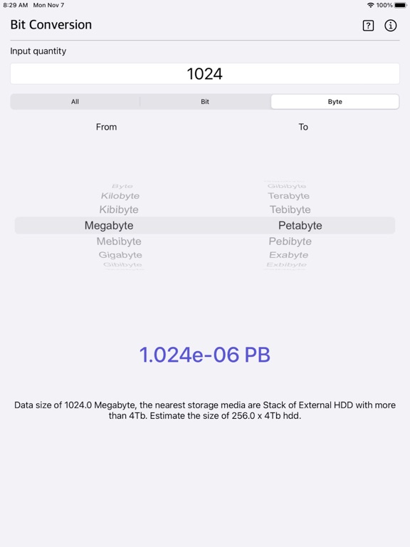 Bit Converter Plus screenshot 5