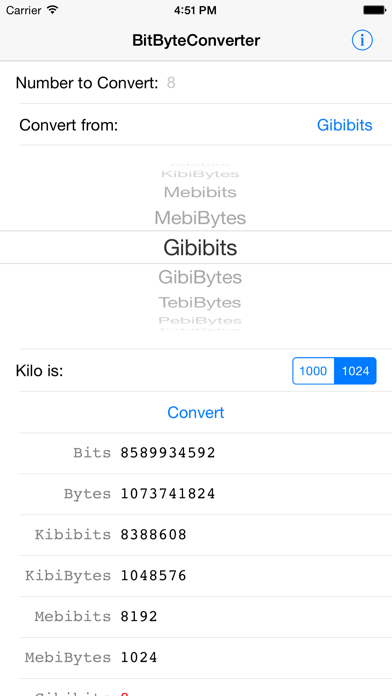 BitByteConverter screenshot 3