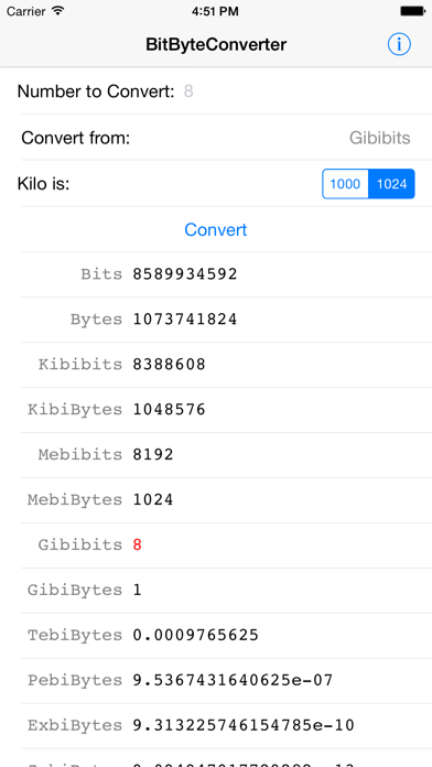BitByteConverter screenshot 4