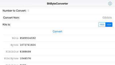 BitByteConverter screenshot 1