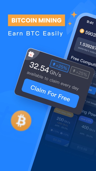 Bitcoin Mining · Cloud Mining screenshot 4