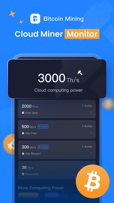 Bitcoin Mining · Cloud Mining screenshot 1