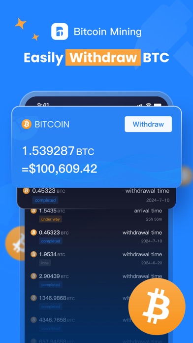 Bitcoin Mining · Cloud Mining screenshot 2