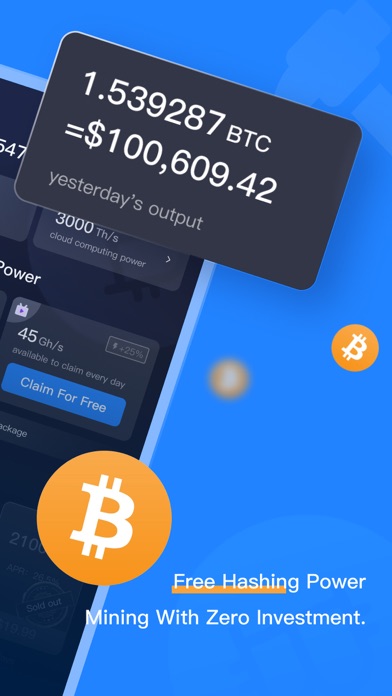 Bitcoin Mining · Cloud Mining screenshot 3
