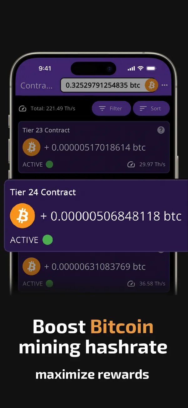 Bitcoin Mining: Crypto Miner screenshot 1