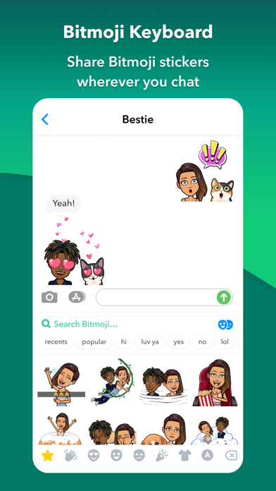 Bitmoji screenshot 2