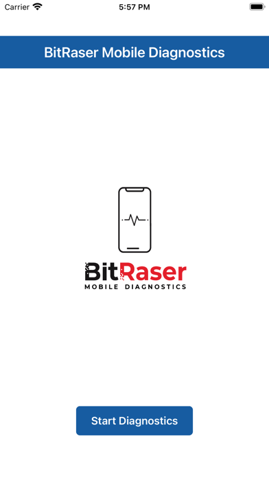 BitRaser Mobile Diagnostics screenshot 1
