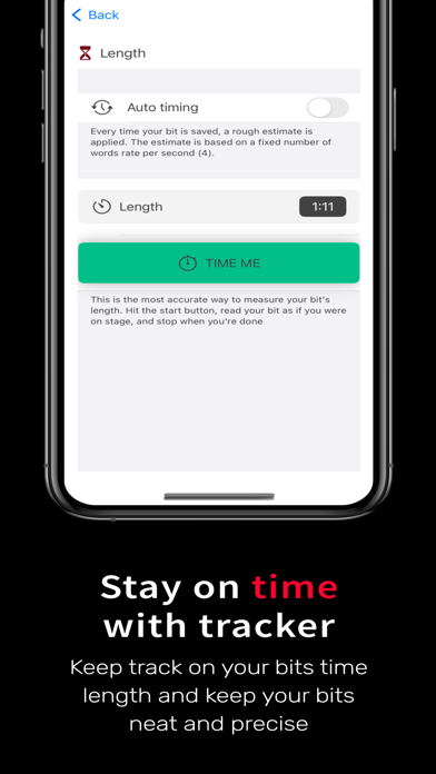 Bits - Stand up writing screenshot 5