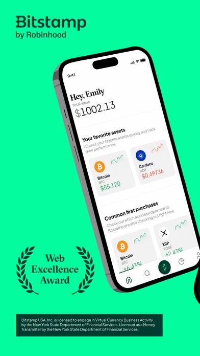 Bitstamp by Robinhood: Buy BTC screenshot 7
