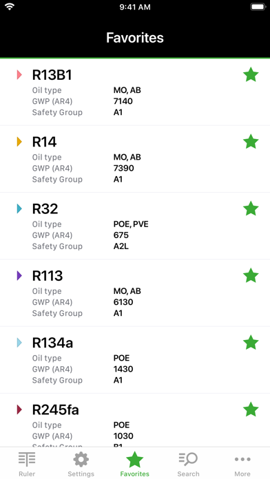 BITZER REFRIGERANT RULER screenshot 4