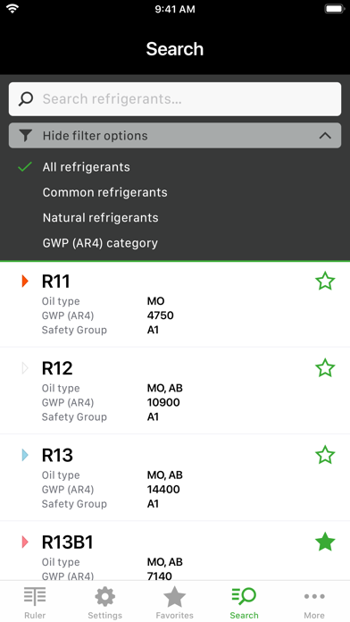 BITZER REFRIGERANT RULER screenshot 3