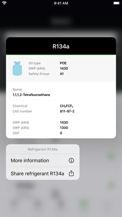 BITZER REFRIGERANT RULER screenshot 2