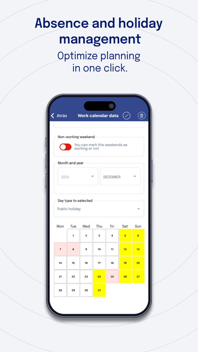 Bixpe Worktime Tracking screenshot 2