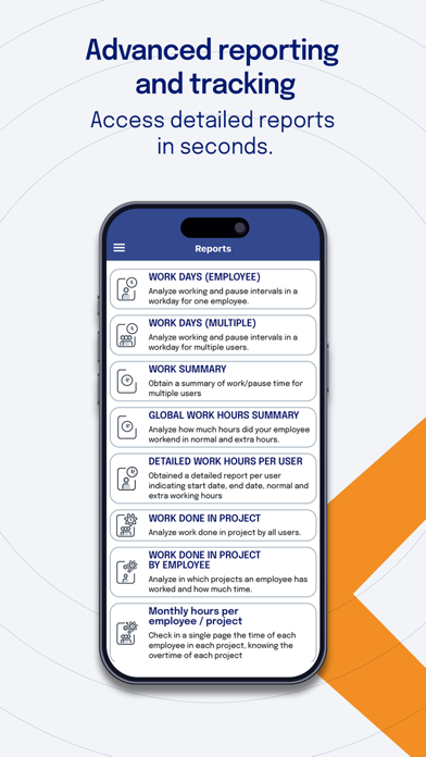 Bixpe Worktime Tracking screenshot 4