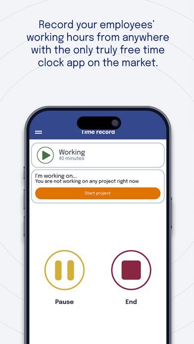 Bixpe Worktime Tracking screenshot 5