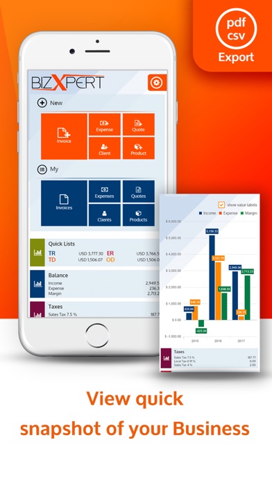 BizXpert - Easy invoicing screenshot 2