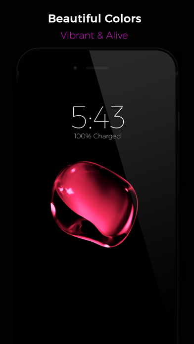 Black Lite - Live Wallpapers screenshot 4