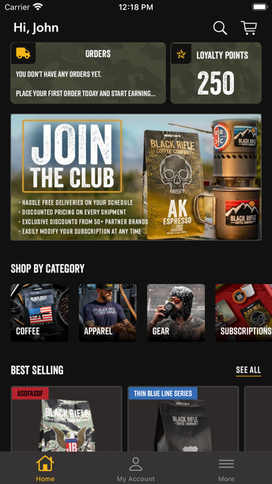 Black Rifle Coffee Company screenshot 3