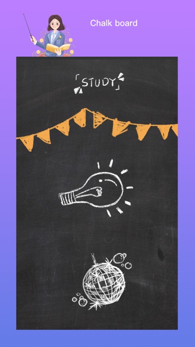 Blackboard-Chalk writing board screenshot 3