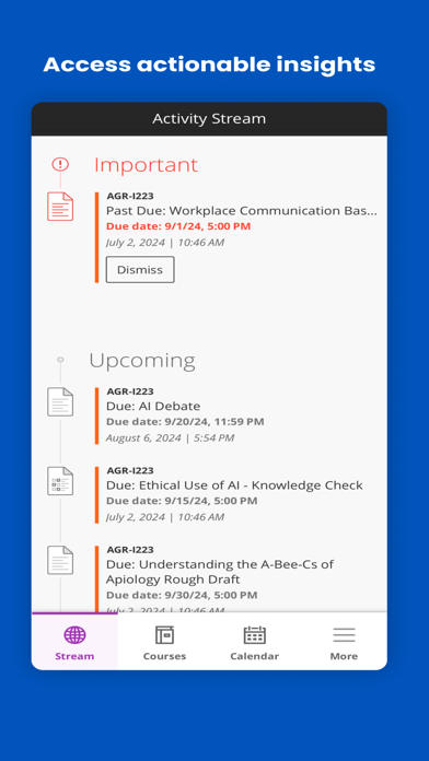 Blackboard screenshot 6