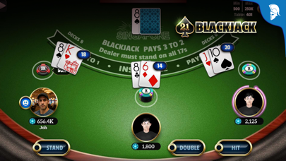 Blackjack 21: Live Casino game screenshot 4