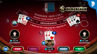 Blackjack 21: Live Casino game screenshot 6