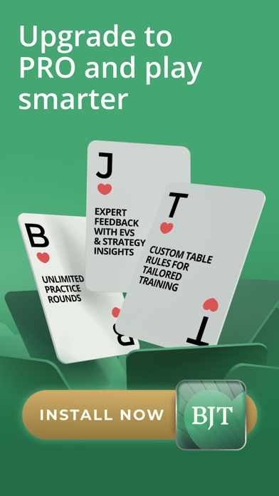 Blackjack 21: Strategy Trainer screenshot 1