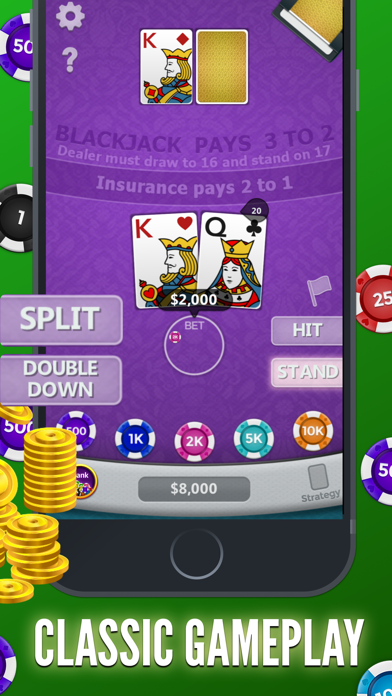 Blackjack 21! screenshot 4