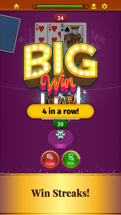 Blackjack by MobilityWare+ screenshot 2