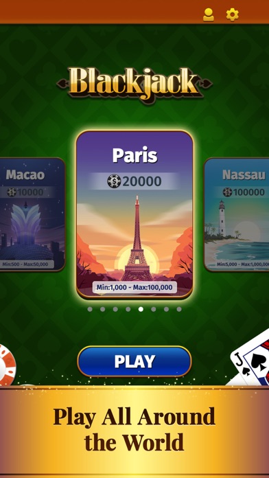 Blackjack by MobilityWare+ screenshot 3